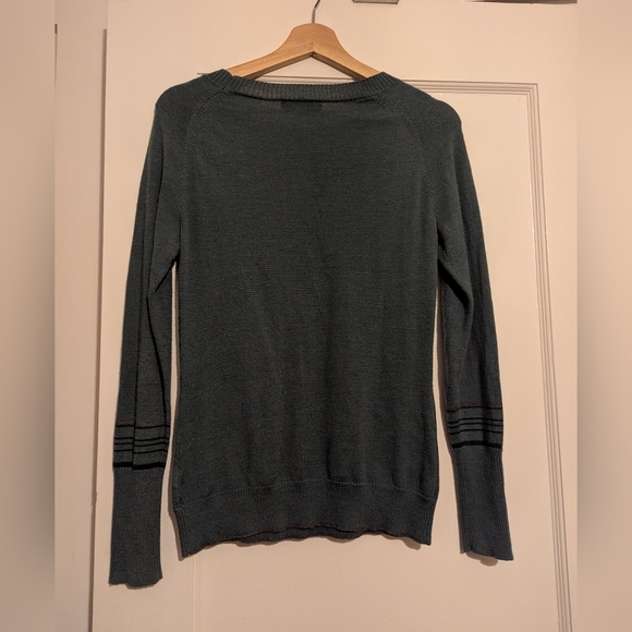 Patterned Blue Smartwool Sweater - Picture 4 of 7